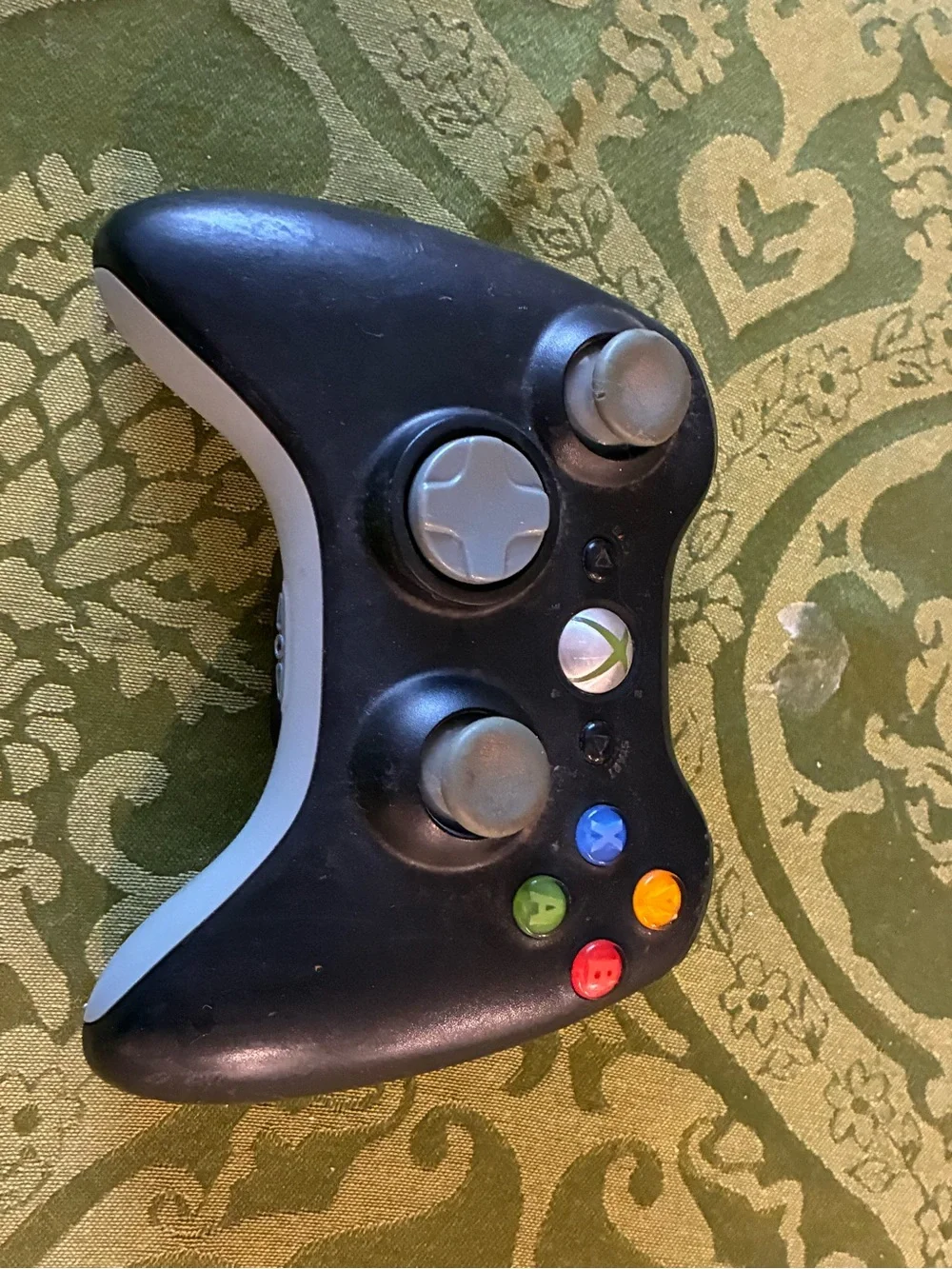 OEM Microsoft Xbox 360 Wireless Controller Black Tested Working